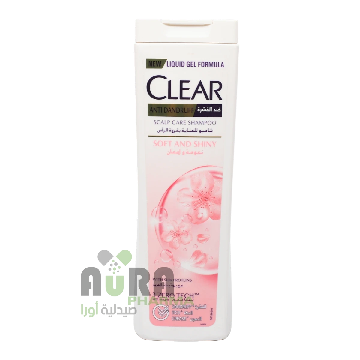 شامبو كلير نعومة ولمعان ضد القشرة للنساء 360 مل