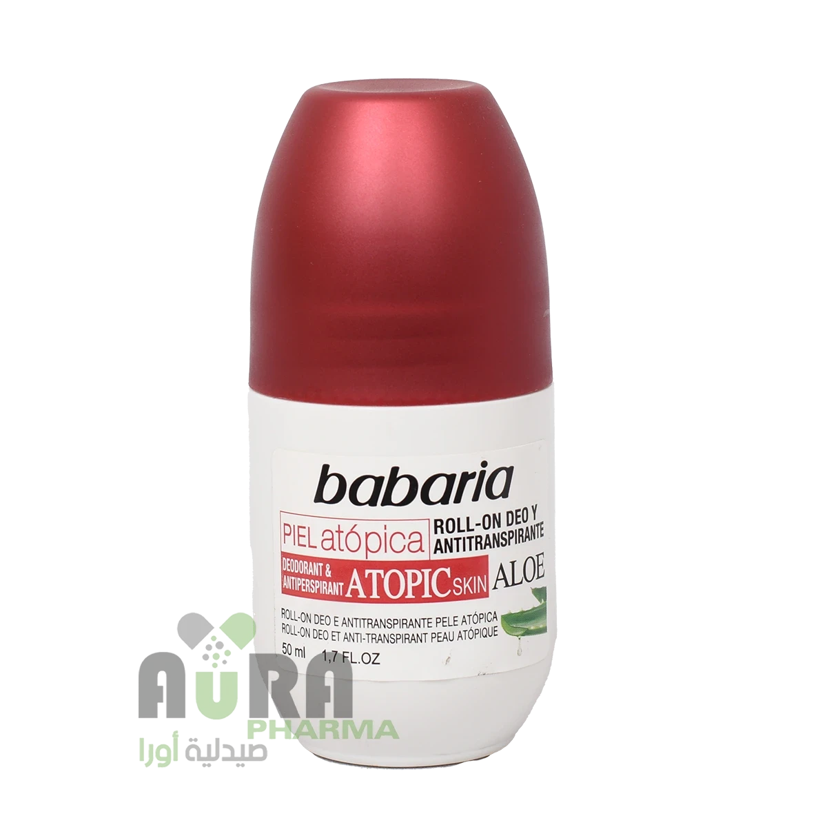 رول مزيل عرق توبك بالصبار 50مل باباريا