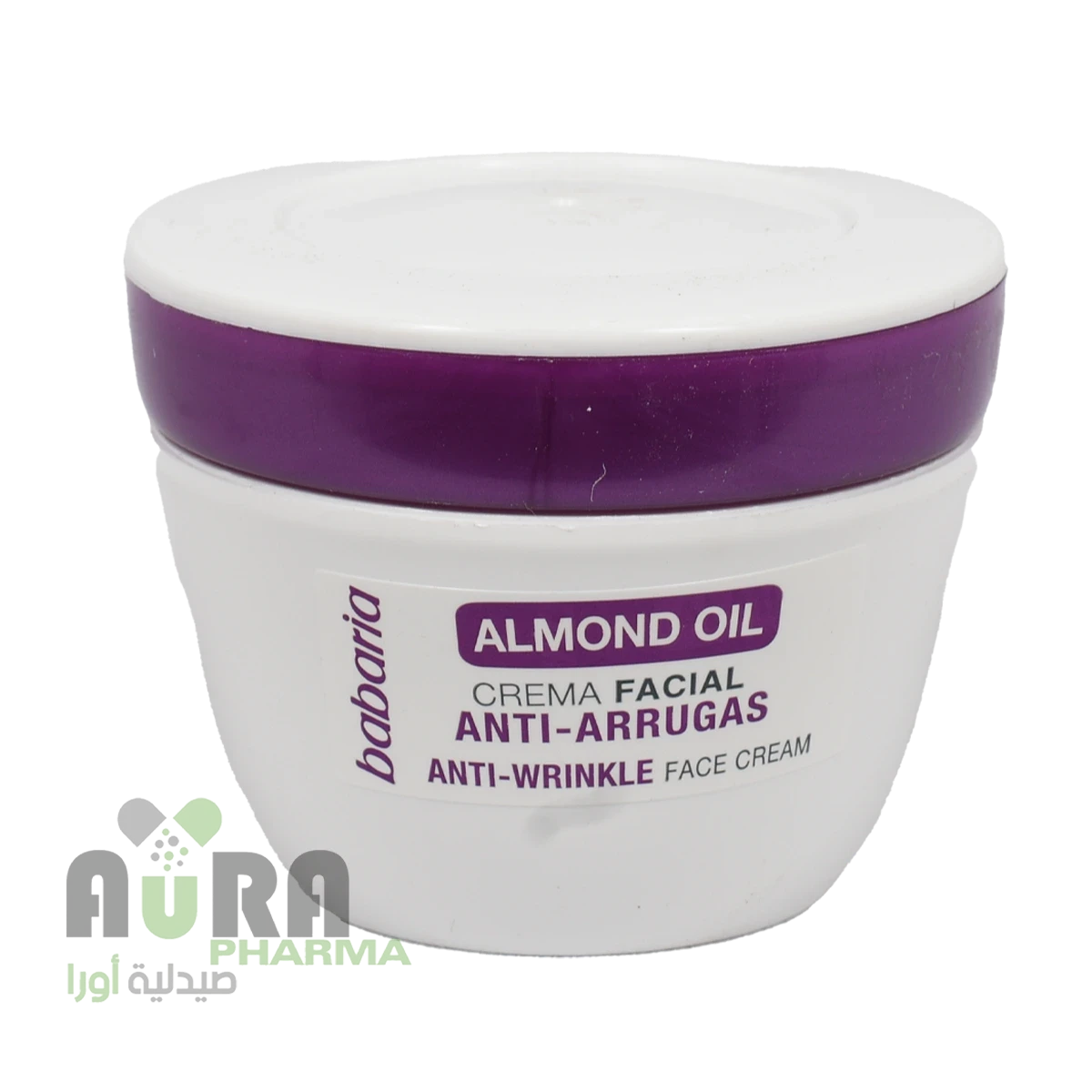 كريم مضاد للتجاعيد بزيت اللوز الحلو 50مل من باباريا