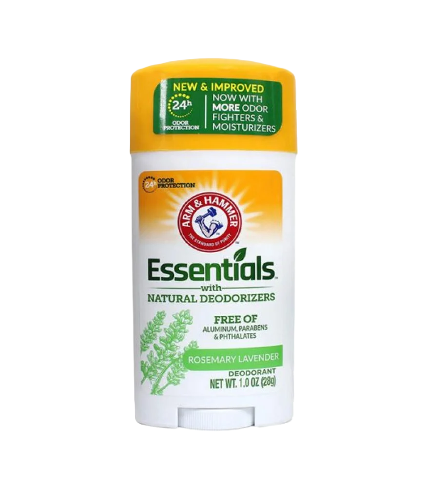 مزيل عرق إسينشالز برائحة اللافندر وإكليل الجبل المنعشة من ارم اند هامر 28ج