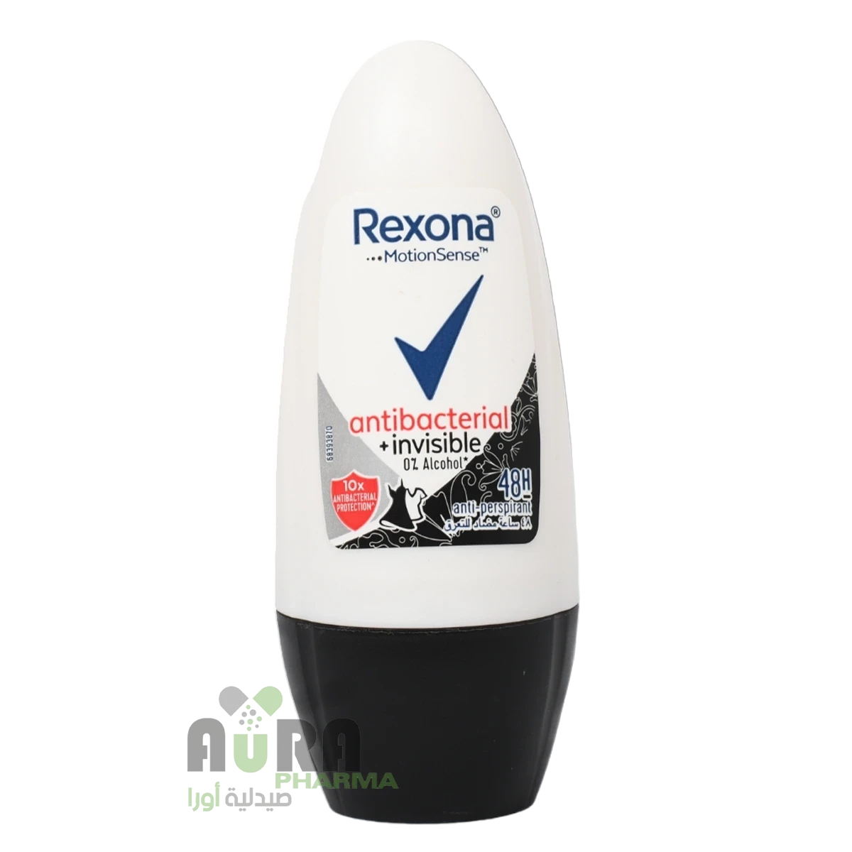 مزيل عرق ركسونا رول 50مل مضاد للبكتيريا