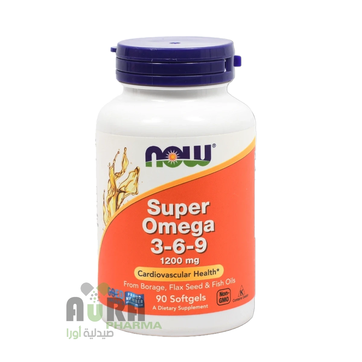 سوبر اوميجا (3-6-9 )1200مج 90حبة ناو