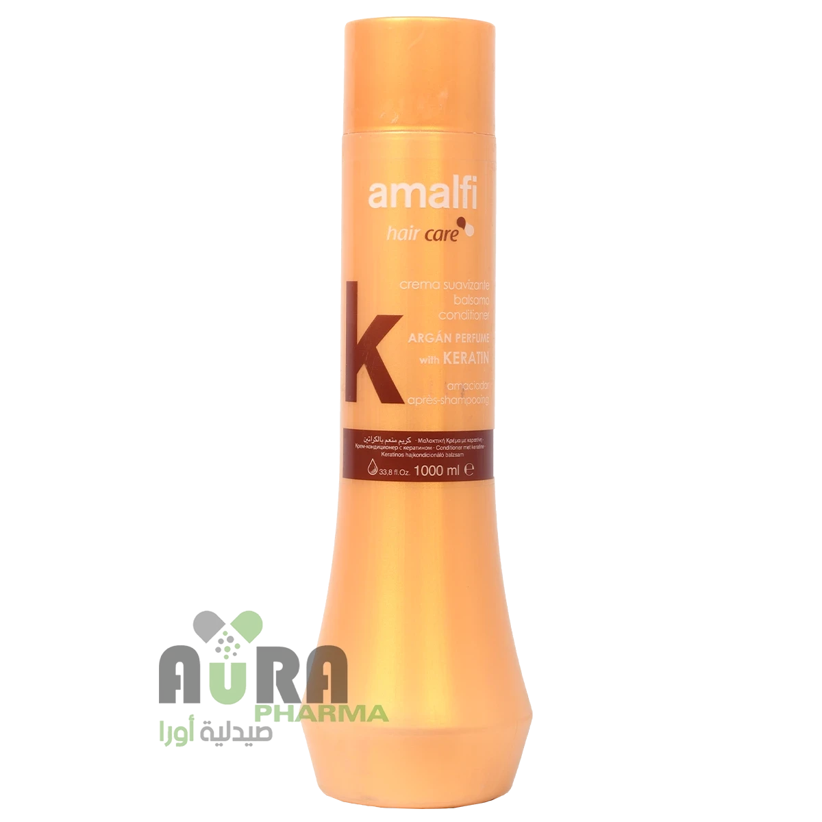 أمالفي بلسم الشعر بالكيراتين والأرجان، 1000 مل