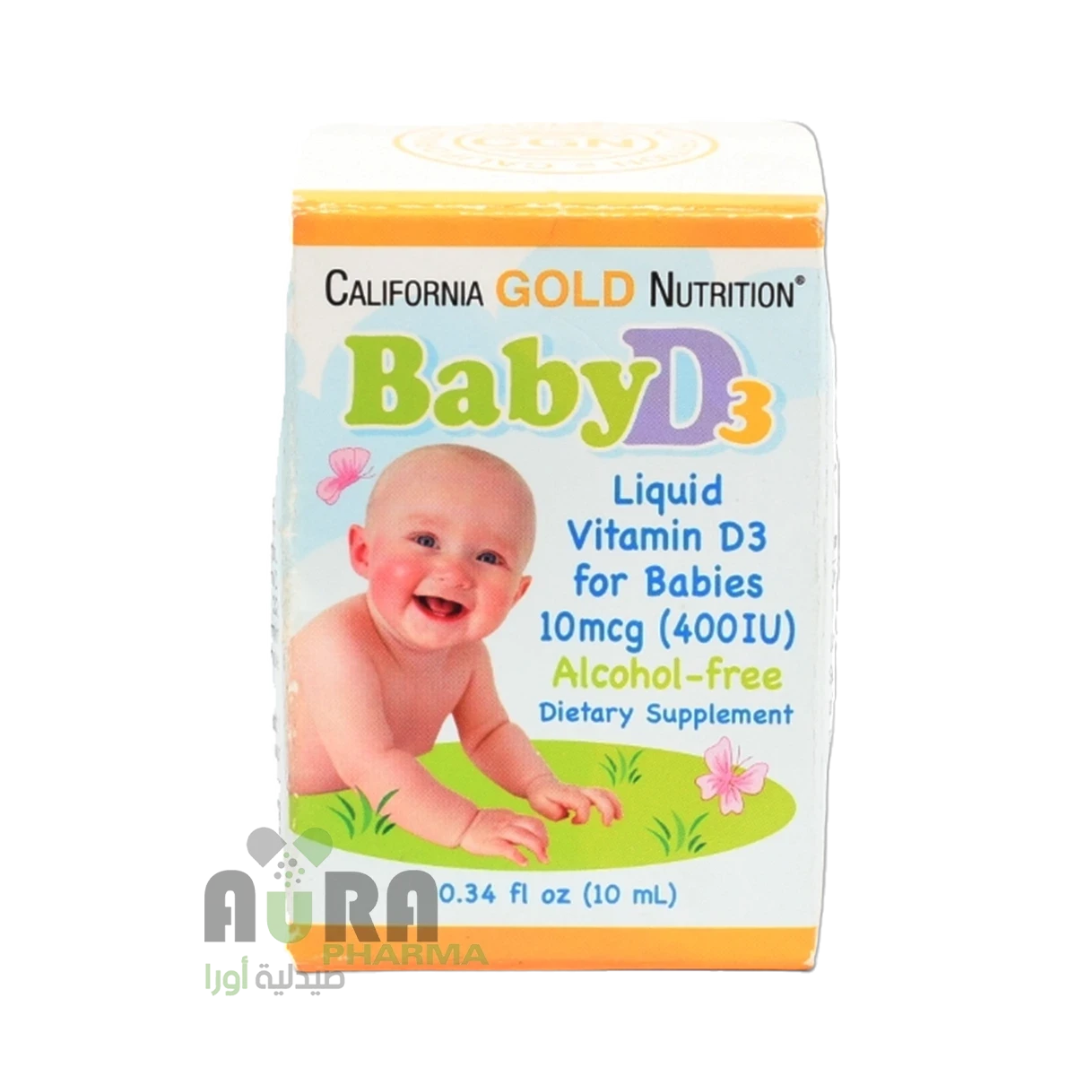 فيتامين دي3 400وحدة قطر 10مل