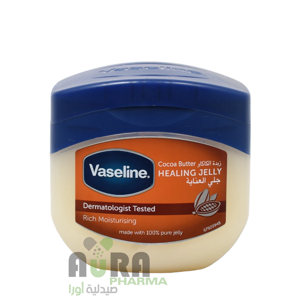 جل ملطف بزبدة الكاكاو من فازلين -450 مل