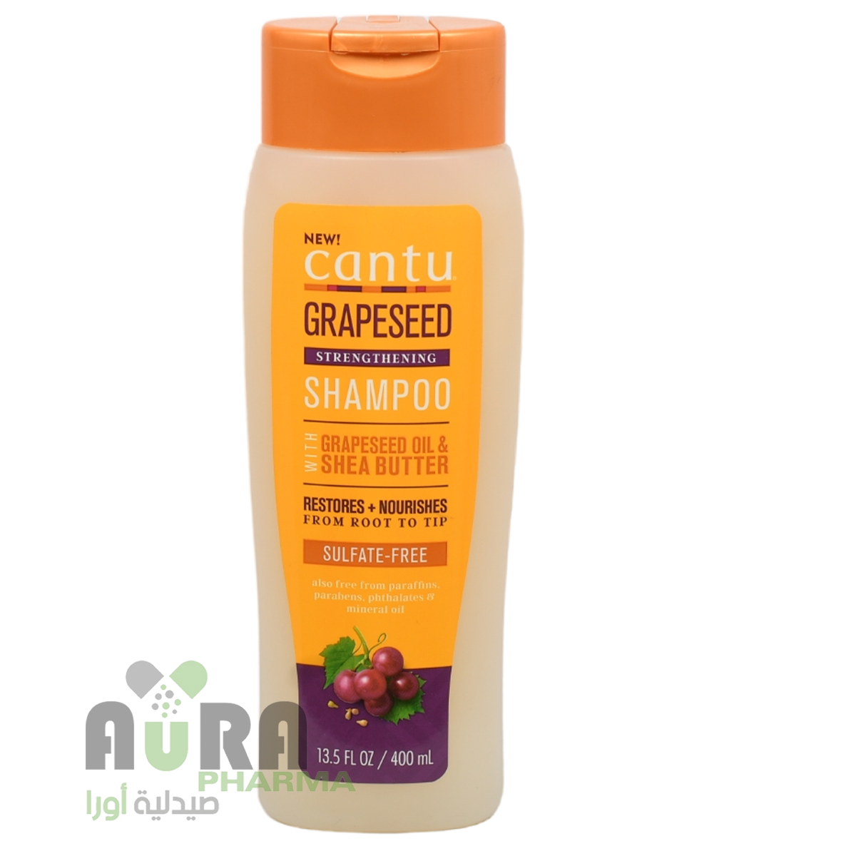 شامبو مقوي كانتو بزبدة الشيا وبذور العنب 400مل