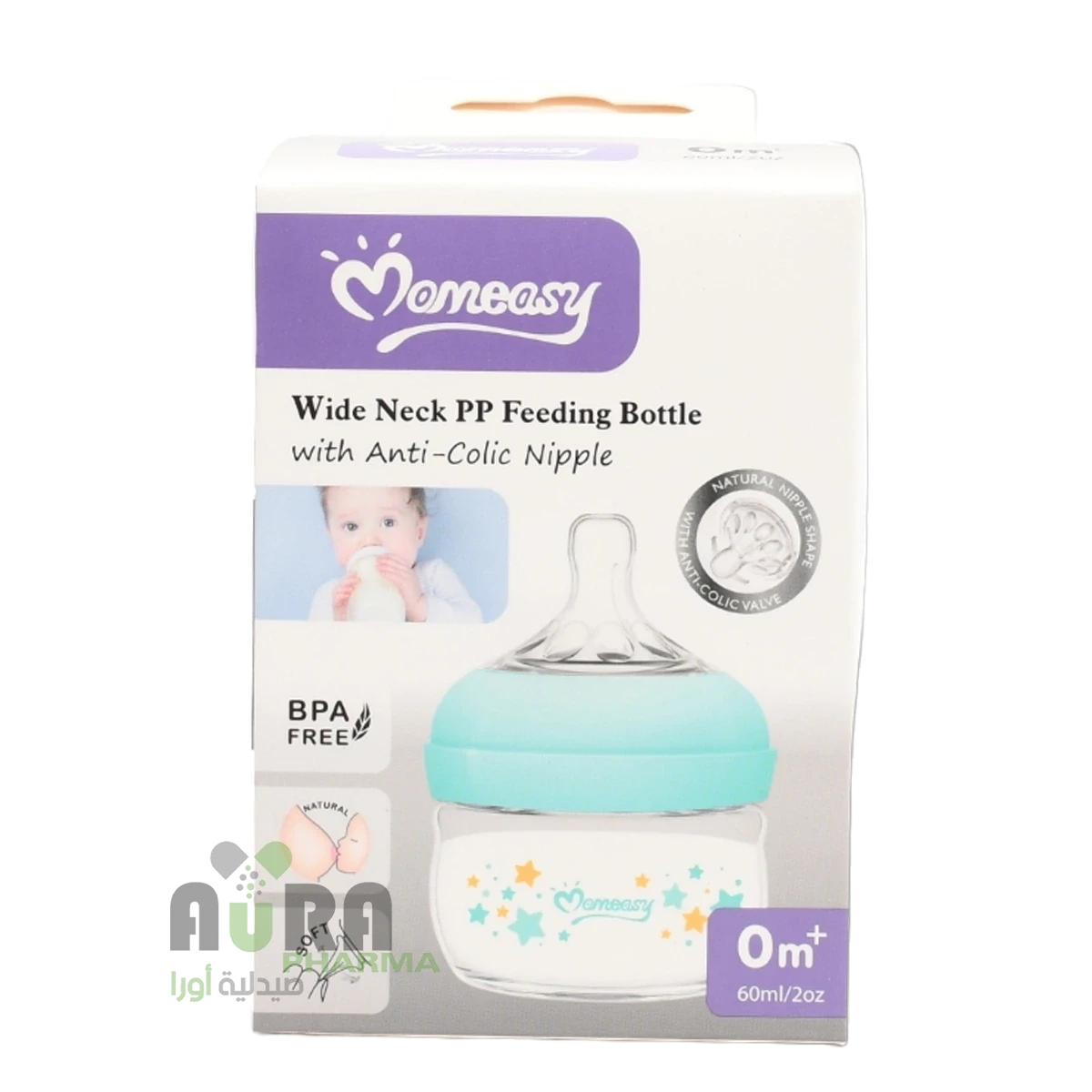 رضاعة موميسي واسعة العنق 60ملي ,44773