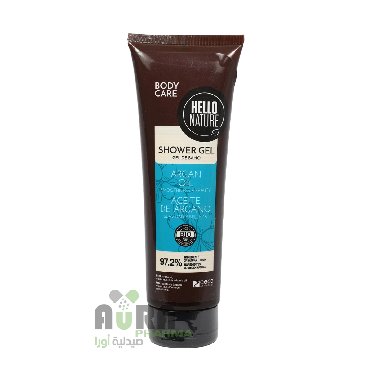 سائل أستحمام  هيلو نيتشر 250 مل بزيت الأرغان