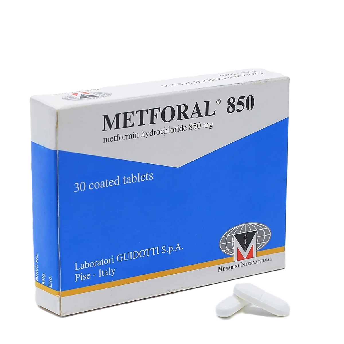 ميتفورال ميتفورمين هيدروكلورايد 850 ملغ أقراص