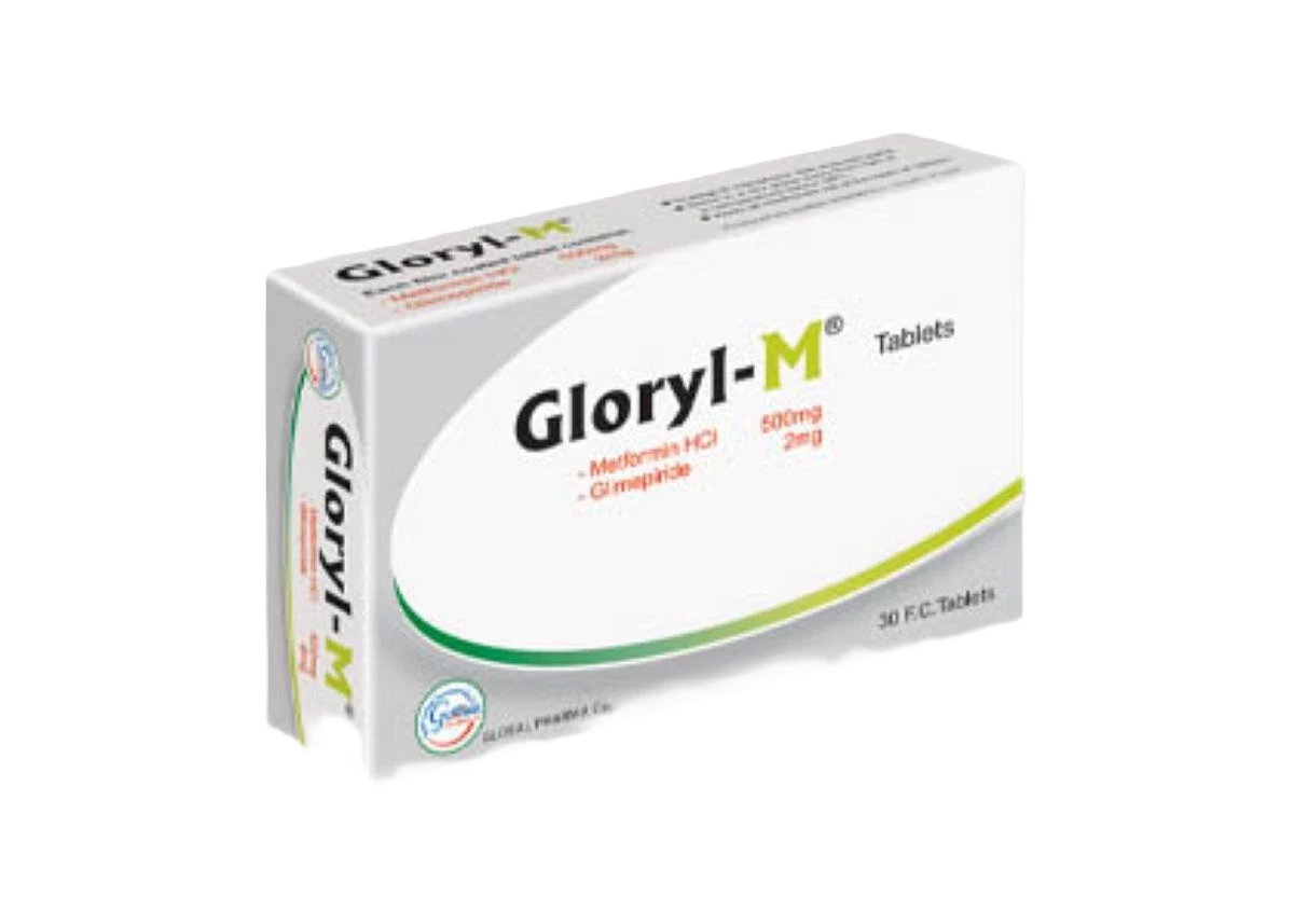 جلوريل-ام أقراص 500/2 ملغ