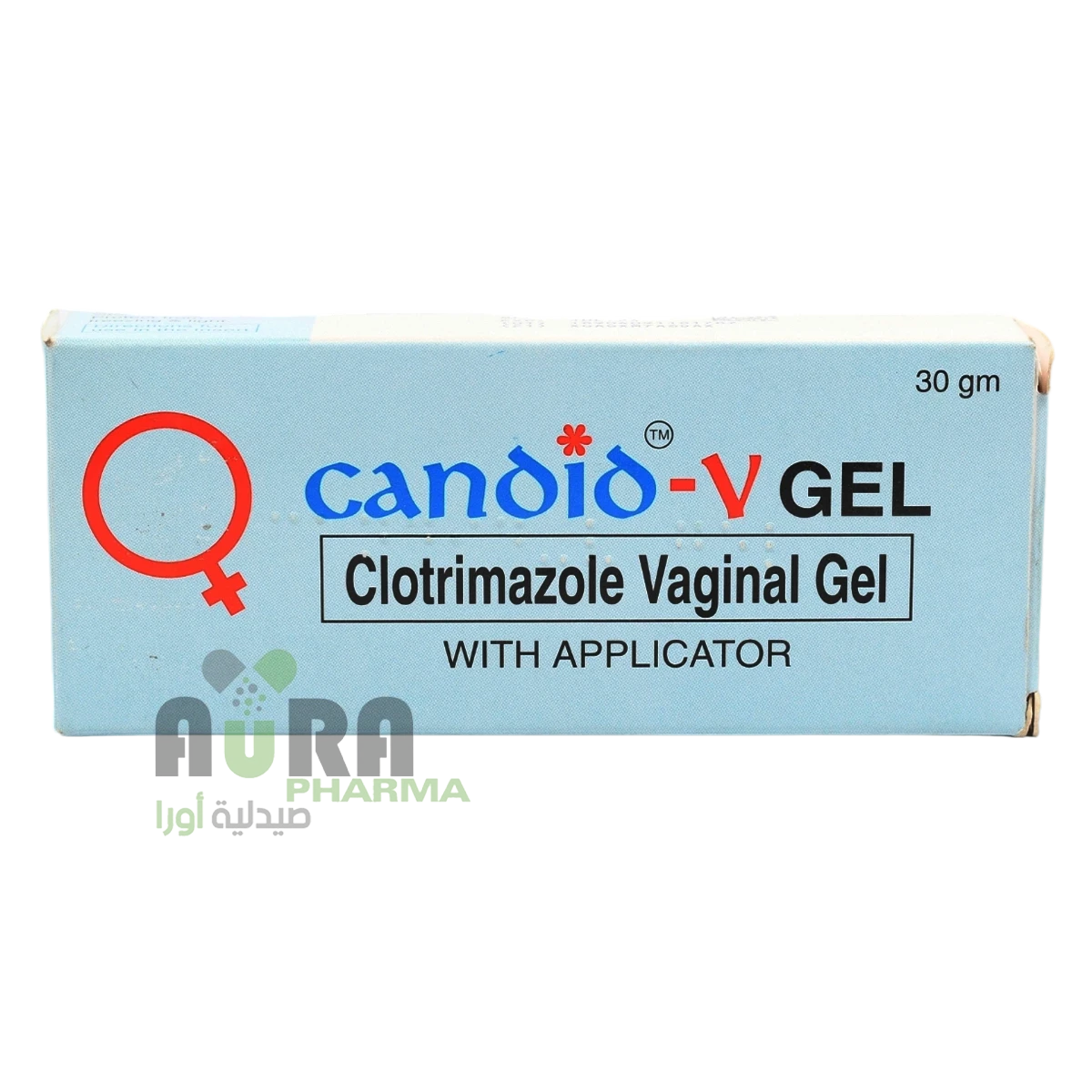 كانديد في جل كلوتريمازول 30مجم