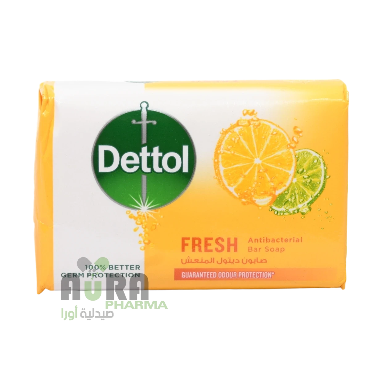 صابون ديتول المنعش المضاد للبكتيريا من ديتول 120ج