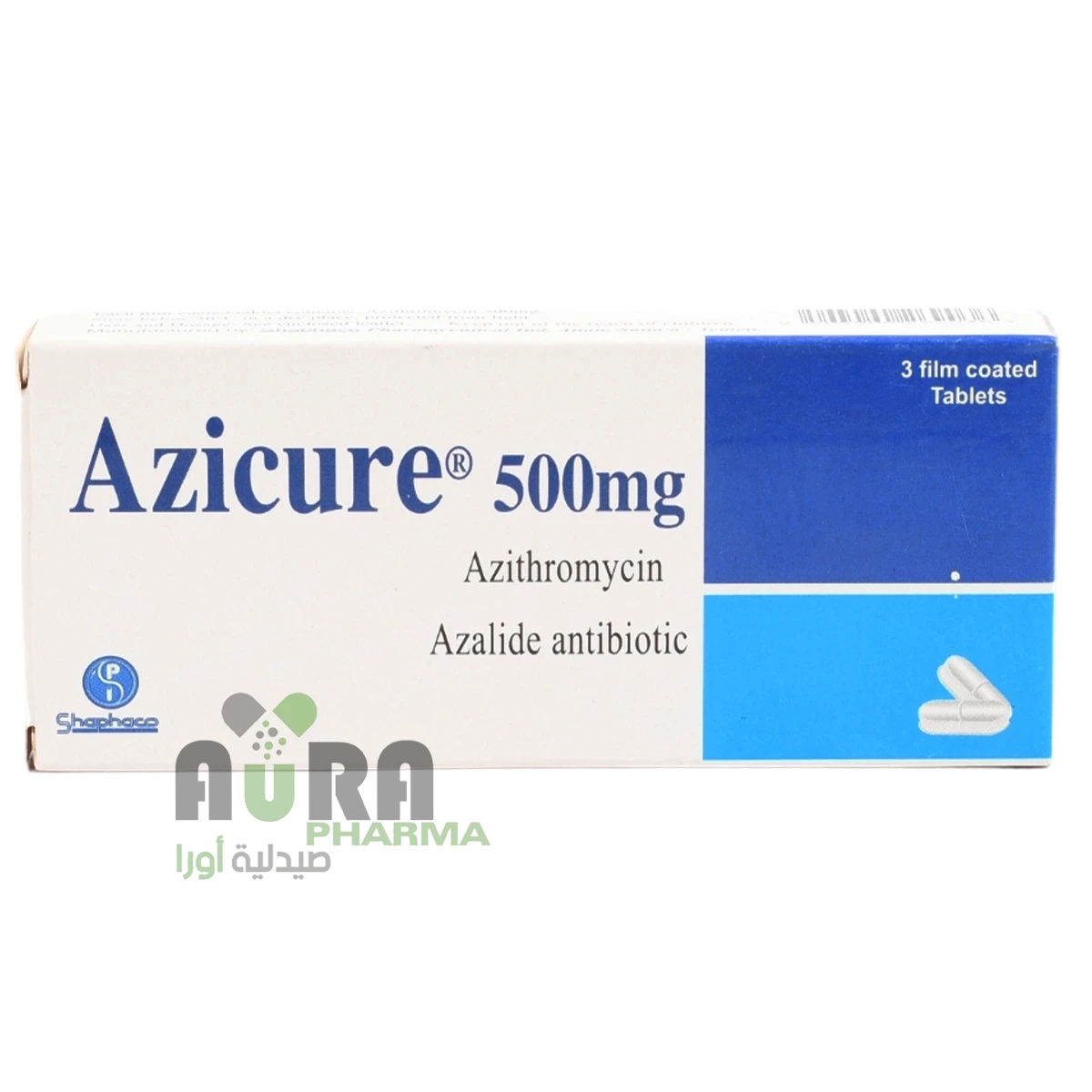 ازيكور 500مجم اقراص شفاكو