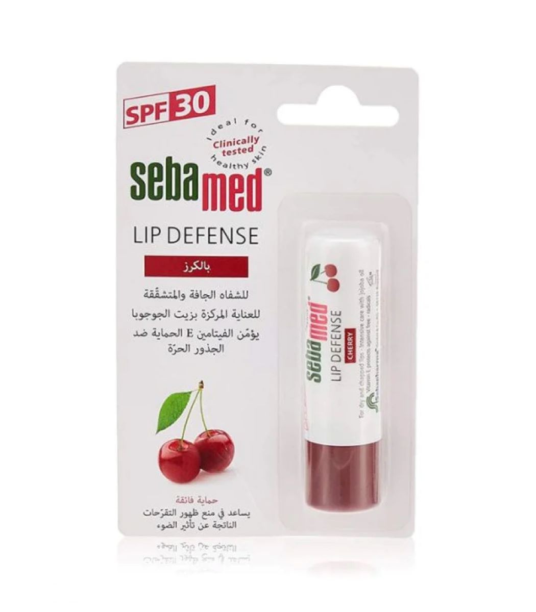 كريم حماية الشفاه بالكرز بعامل الوقاية من أشعة الشمس 30 من سيباميد 4.8ج