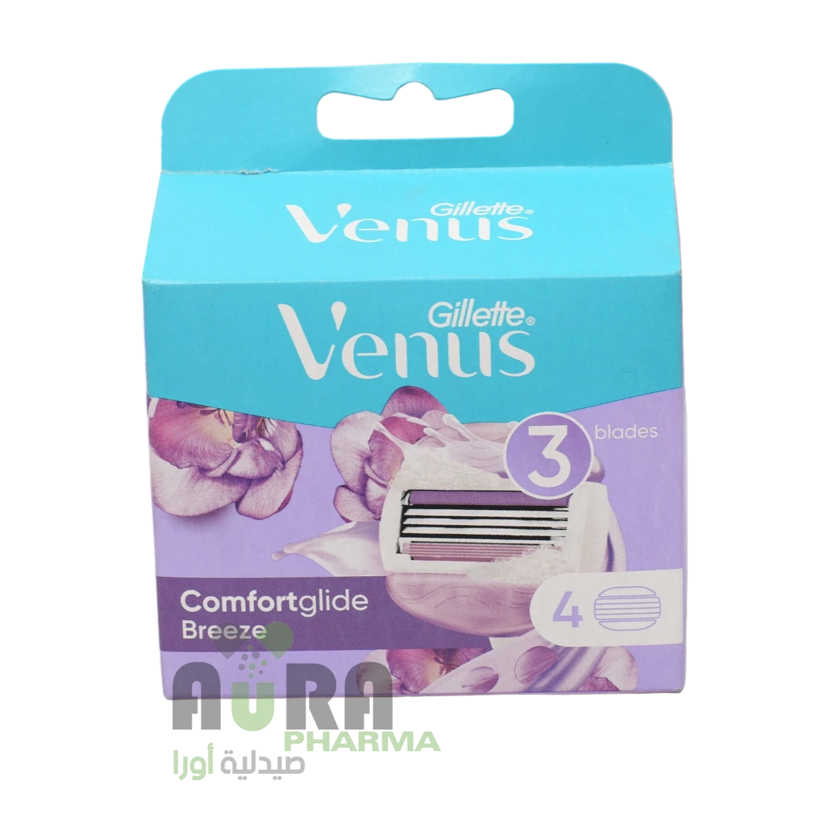 امواس فينيس جيليت كومفورت 4حبات