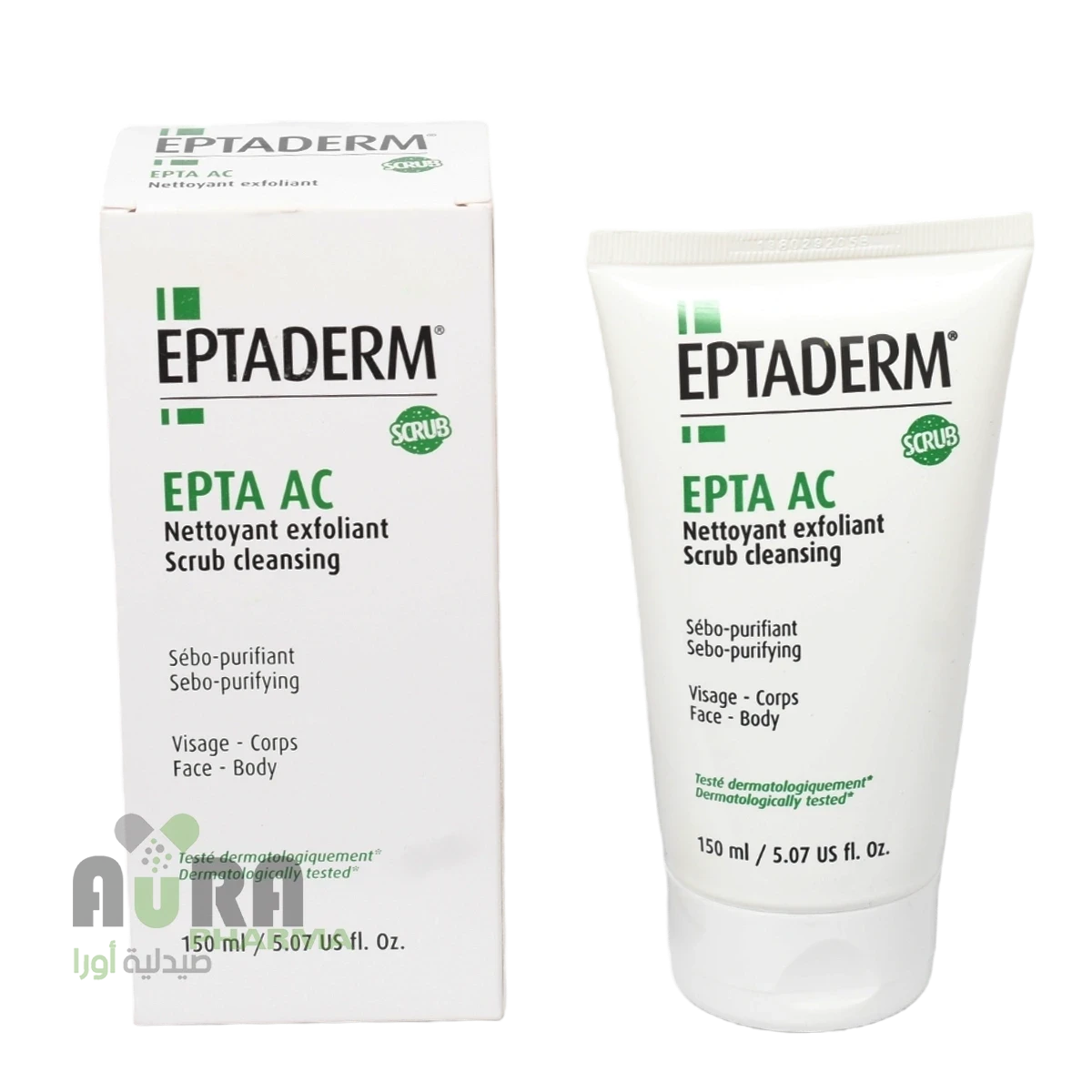 مستحلب ابتاديرم ايه سي خالي من البارابين 50مل