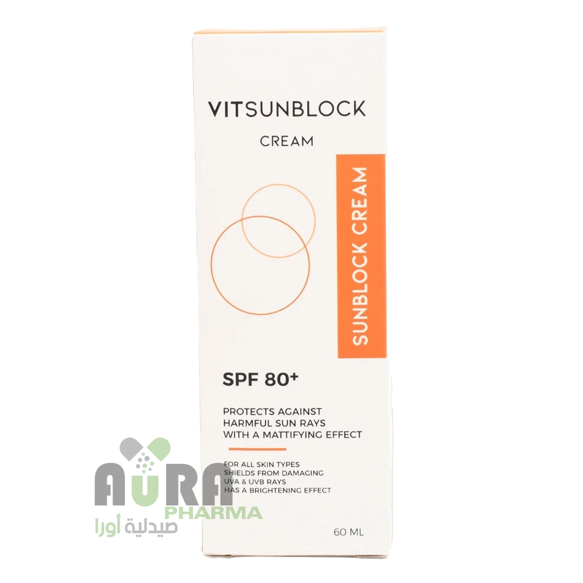 فيت سن بلوك كريم واقي شمس 60 مل فيتا لايف