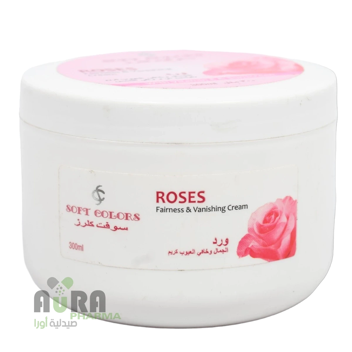 كريم الورد سوفت كلرز كبير 300مل