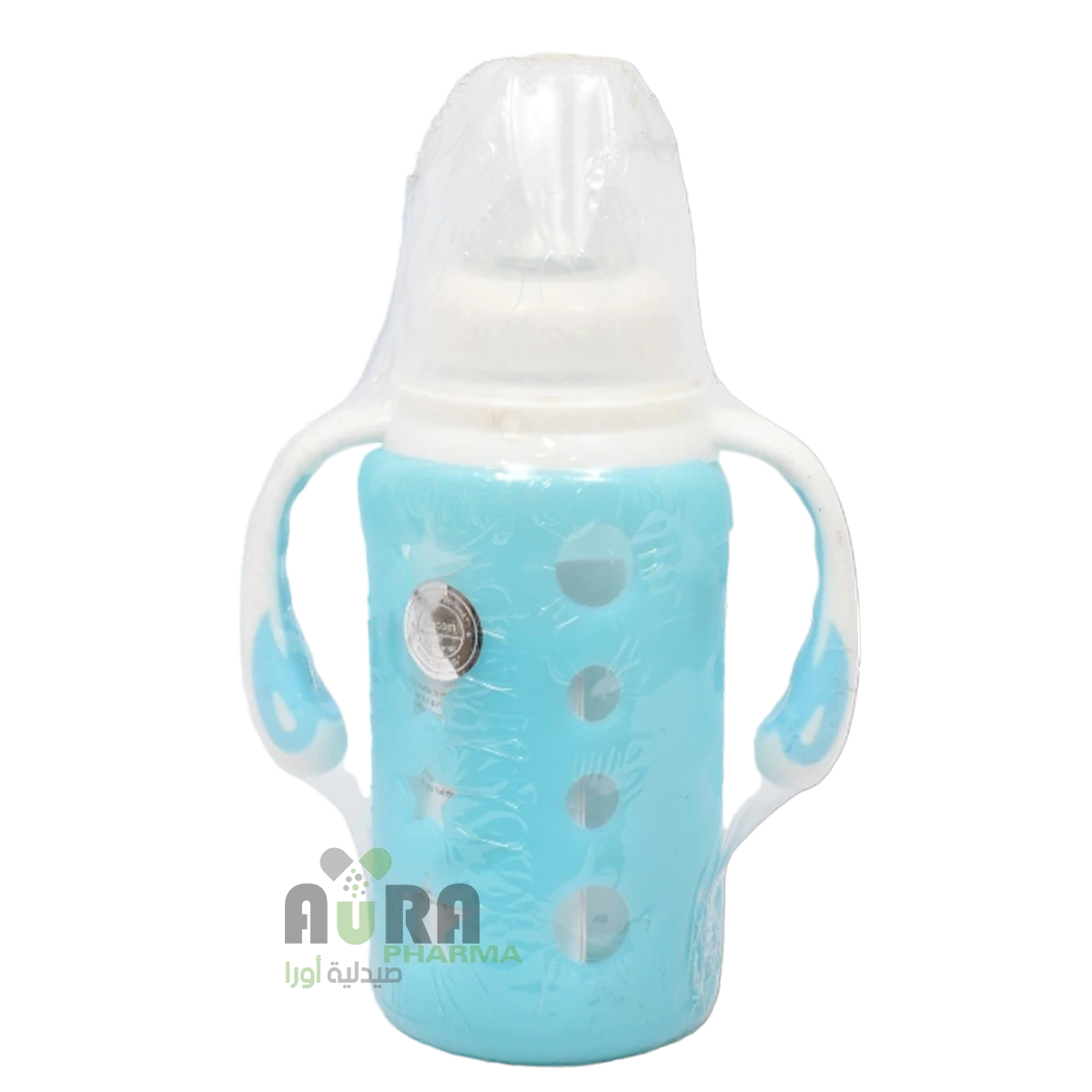 رضاعة زجاجية واسعة العنق 120مل بيكوم 013