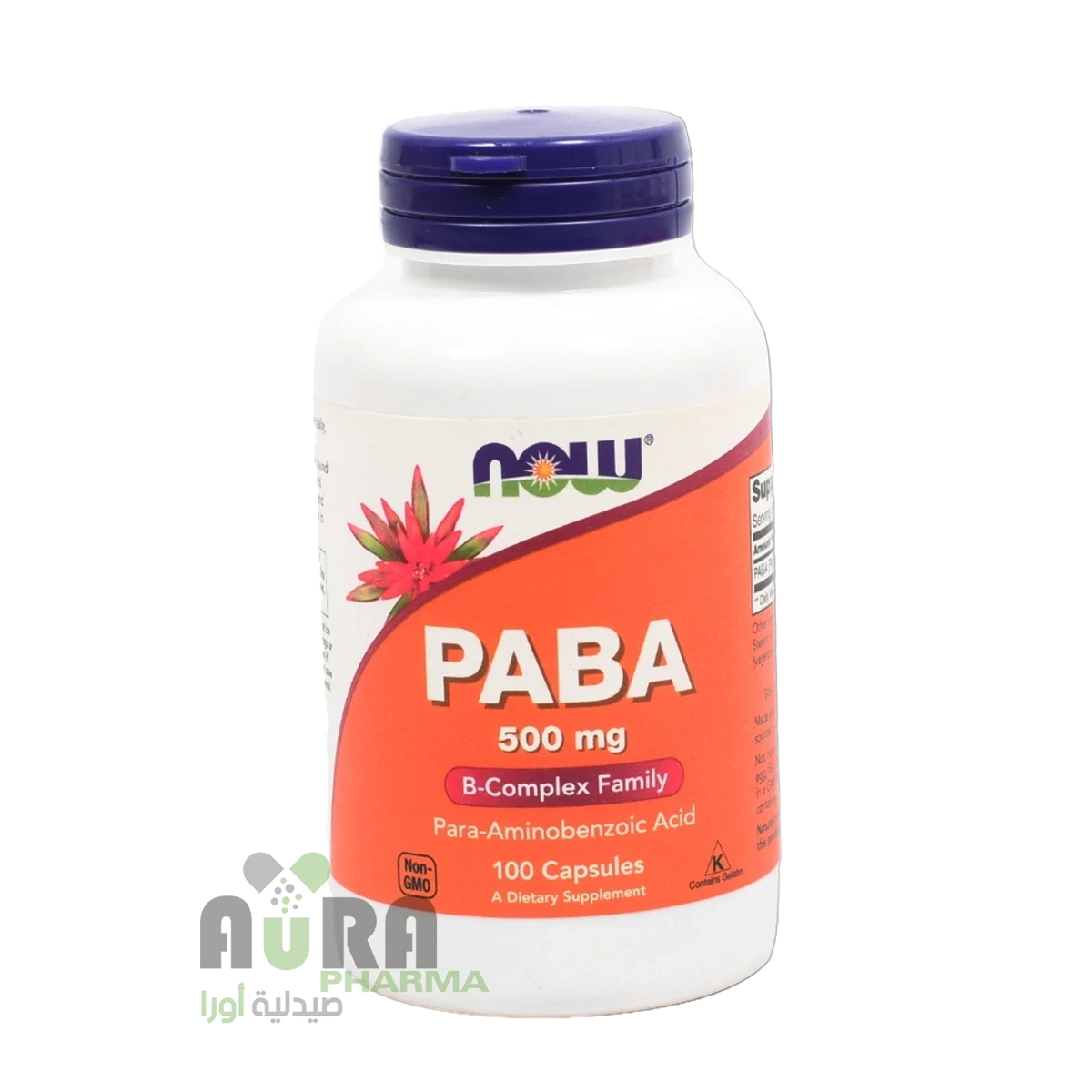بارا امينوبينزويك اسيد 500ملجم ناو 100كبسول