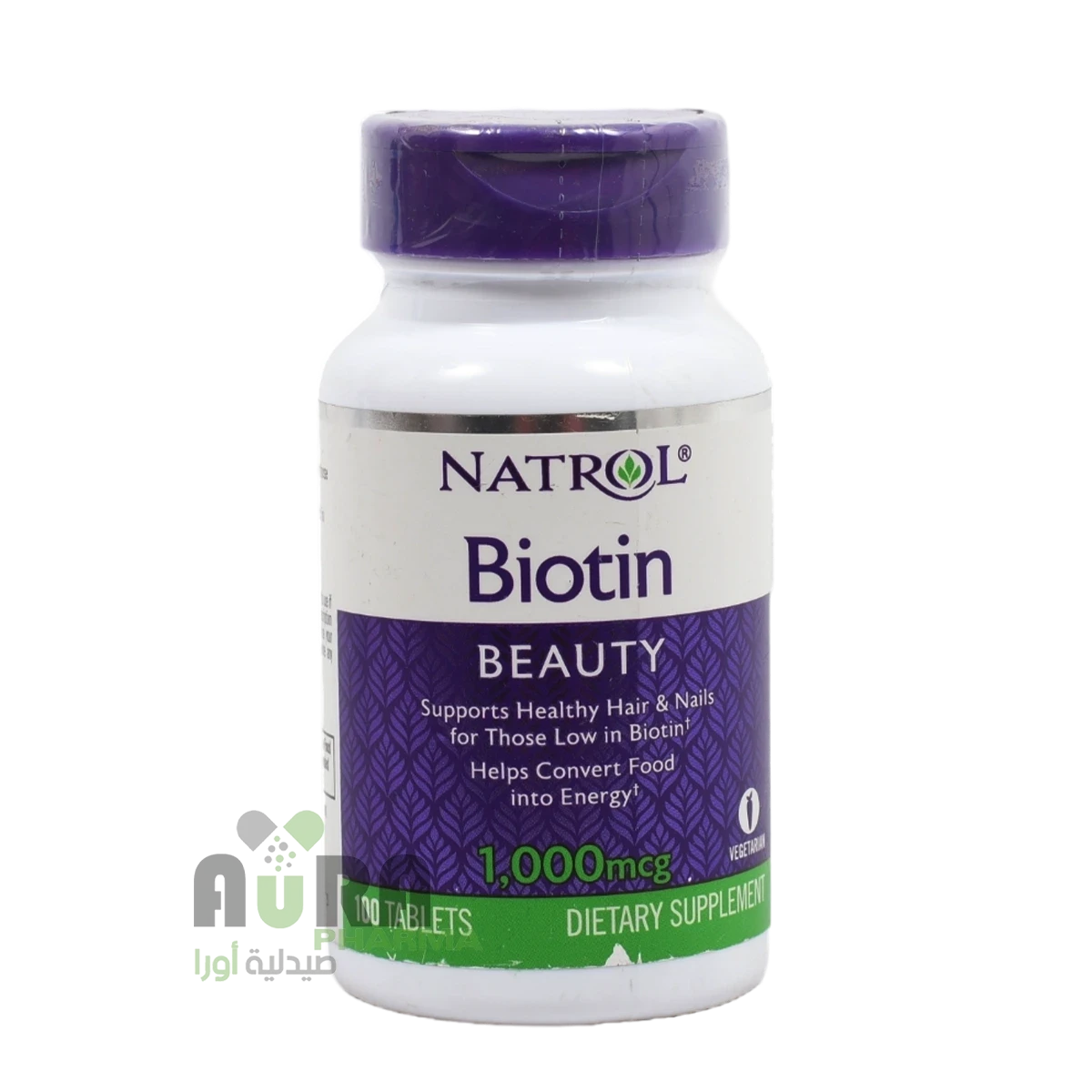 ناترول أقراص بيوتين 1000 ميكروغرام 100قرص