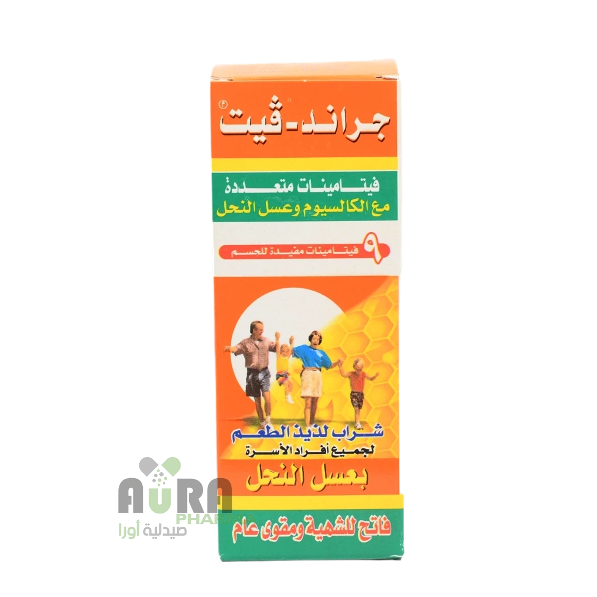 جراند فيت شراب بالعسل 120مل