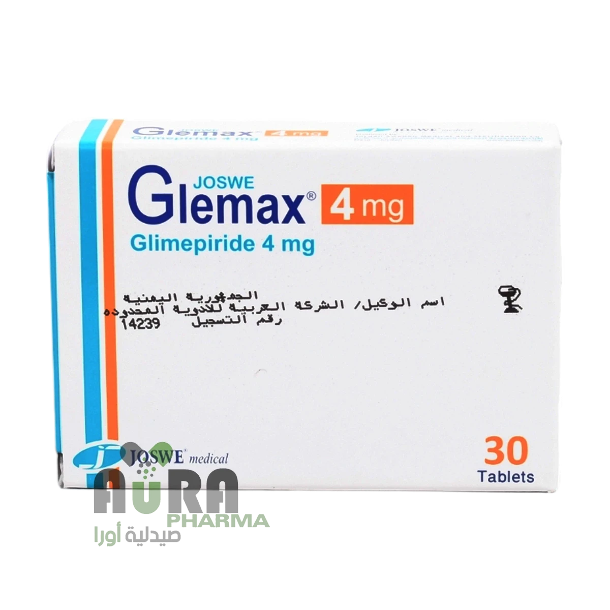 جليماكس 4مجم 30 قرص العربية