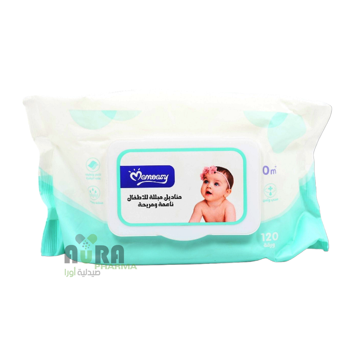 مناديل مبللة للاطفال موميسي 120 منديل 46015