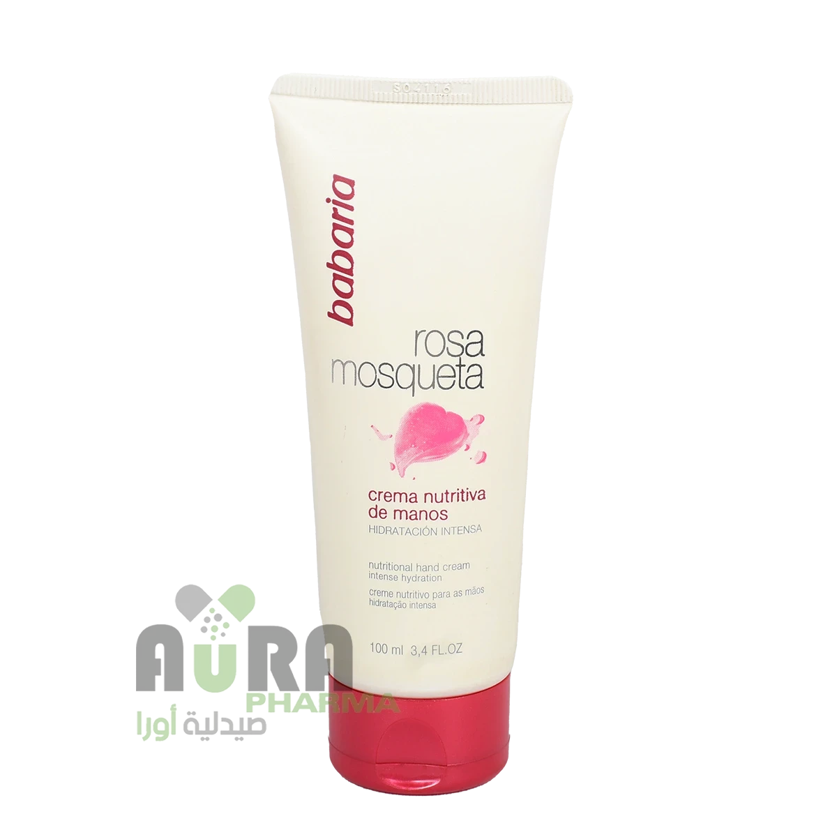 كريم خاص مغذي لليدين بزيت وردة المسكيتا 100مل باباريا