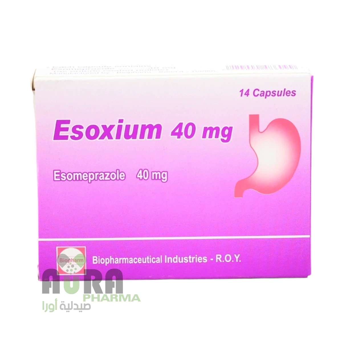 ايزوكسيم 40 مجم ايسموبرازول كبسول بيوفارم