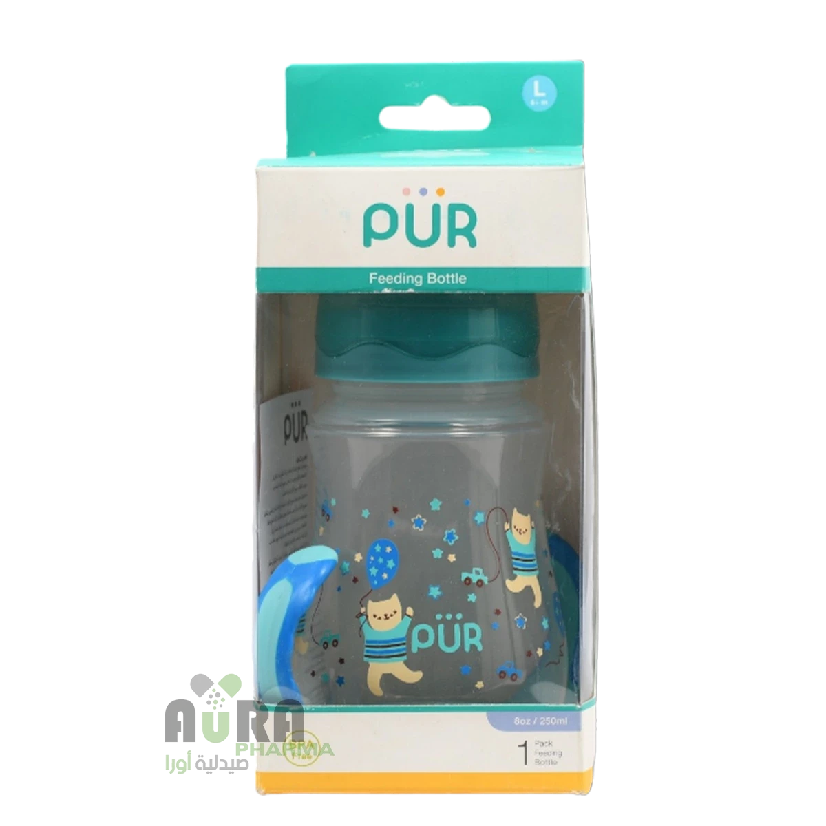 رضاعة بيور مع مقبض 250مل