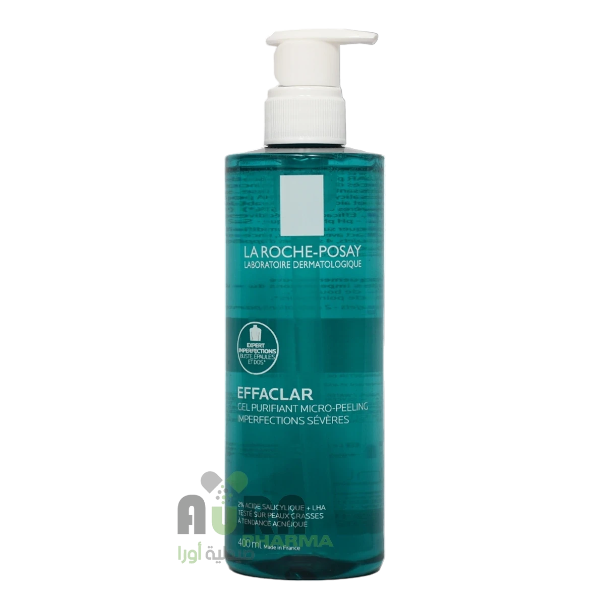 جل تقشير الوجه والجسم ايفكالار من لاروش بوزيه - 400 مل