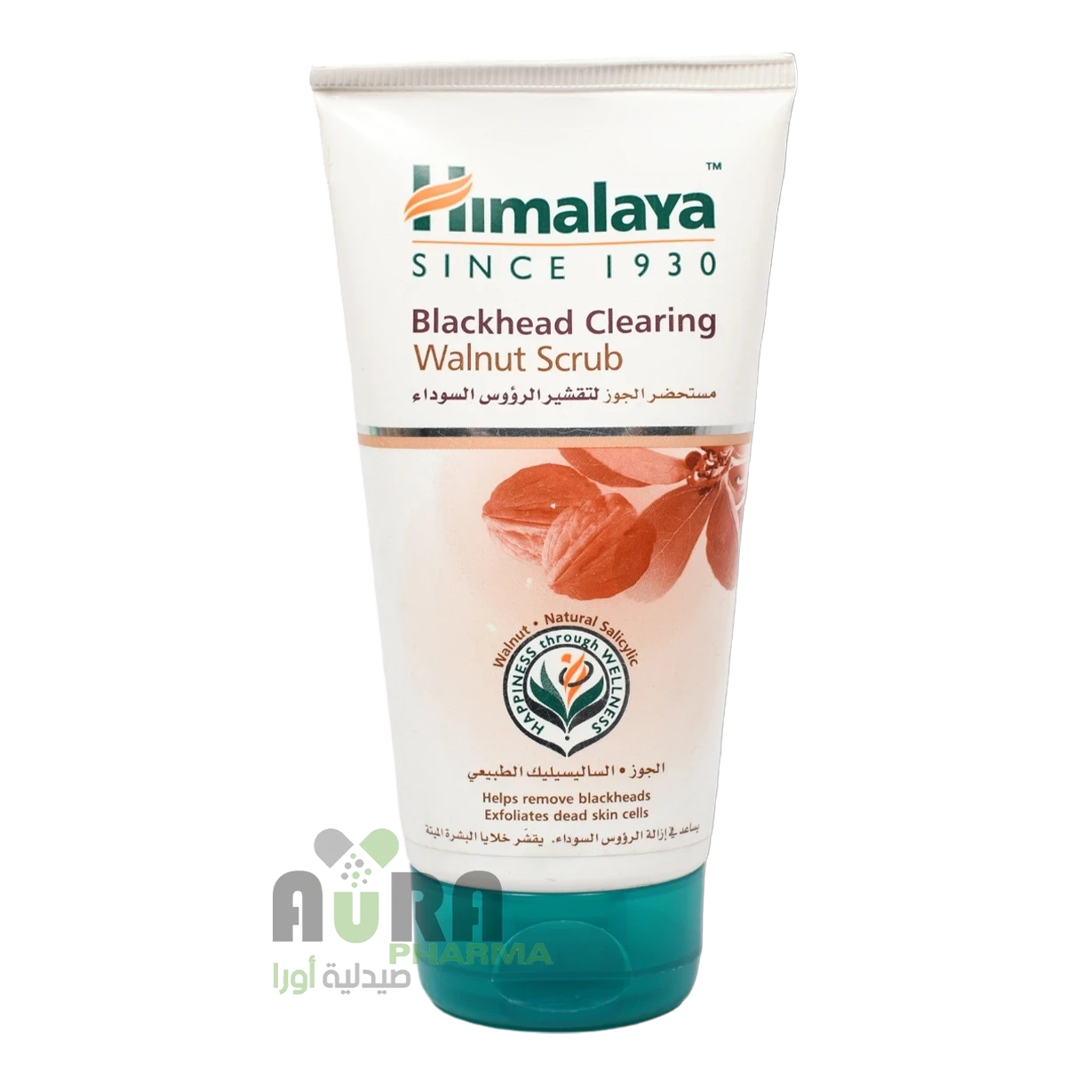 همالايا مستحضر الجوز لتقشير البشرة 150مل لرؤوس السوداء