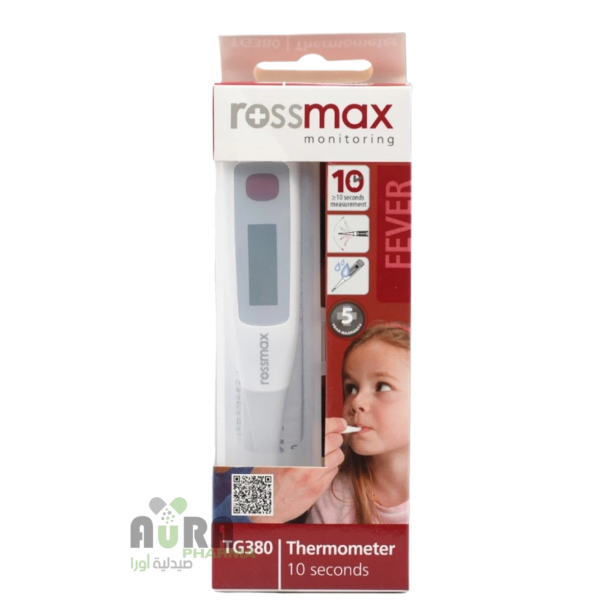 الترمومتر الرقمي من روزماكس لقياس درجة الحرارة في 60 ثانية فقط ،