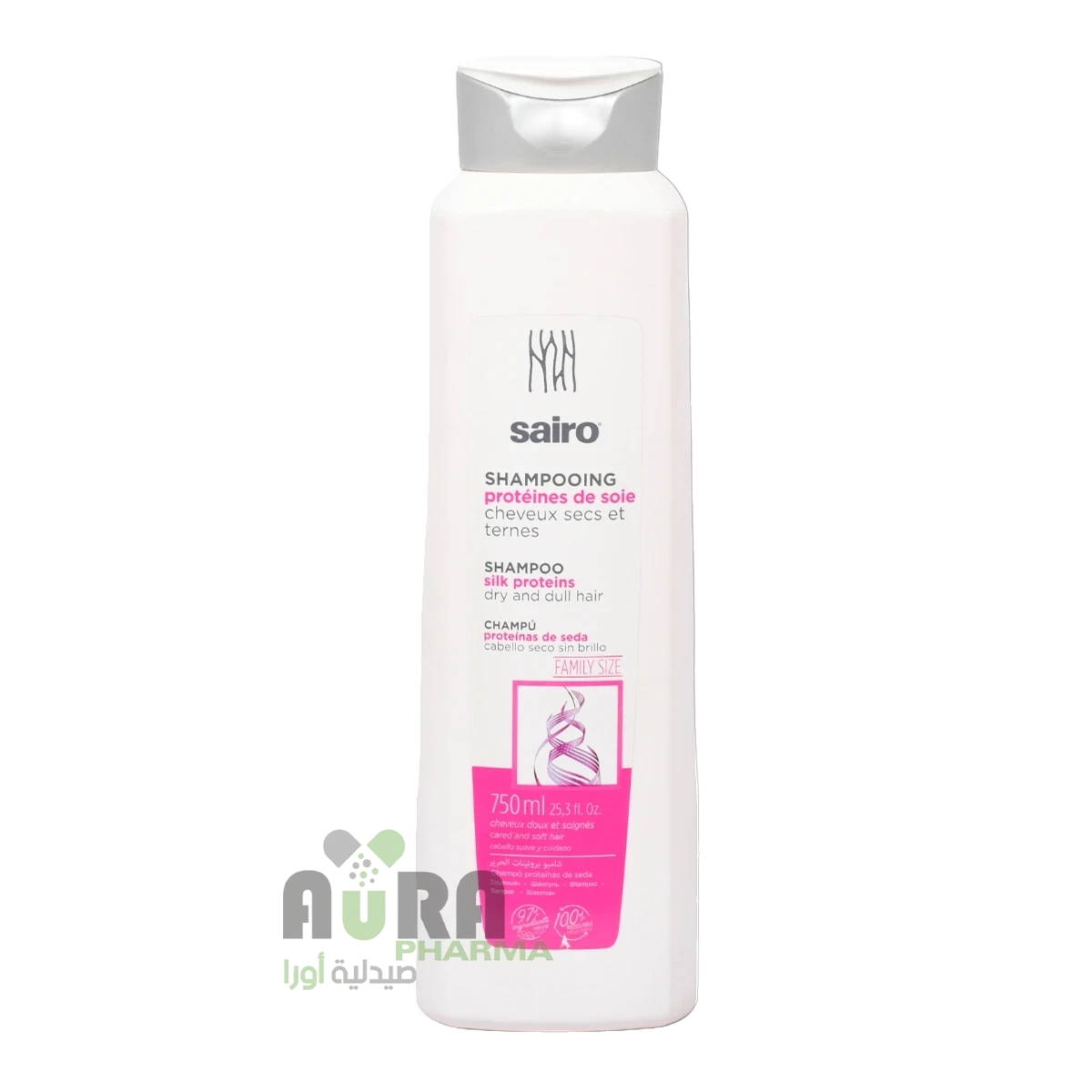 شامبو سايرو بروتينات الحرير 750 مل